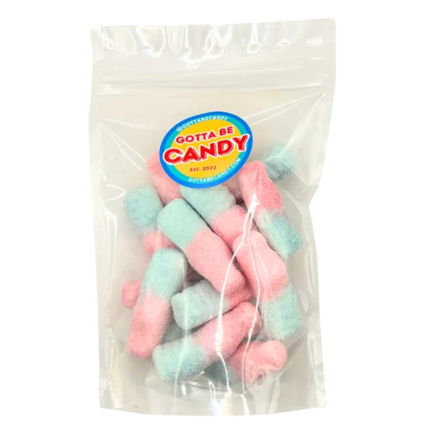 Freeze Dried Bubble Gum Bottles 50g