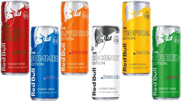 RedBull Energy Drink Variety Pack (6 x 250ml)