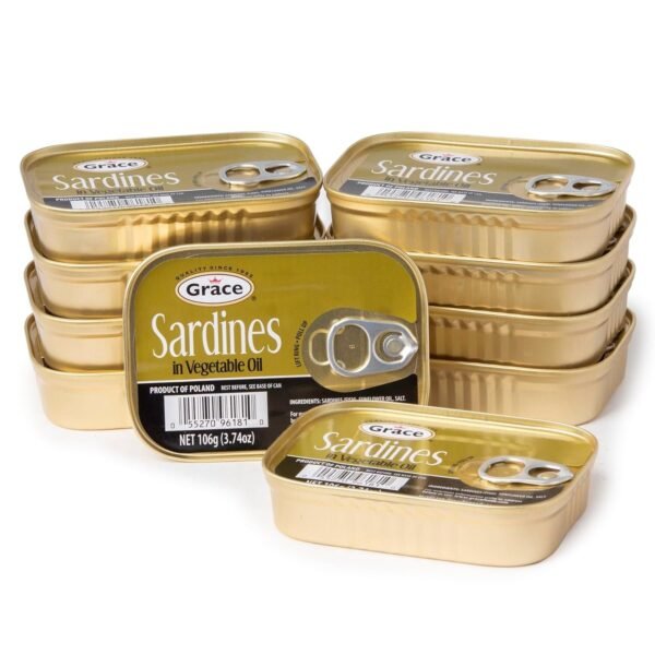 Grace Sardines in Vegetable Oil