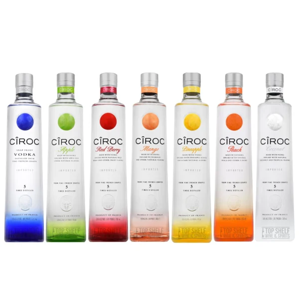 All Ciroc flavors