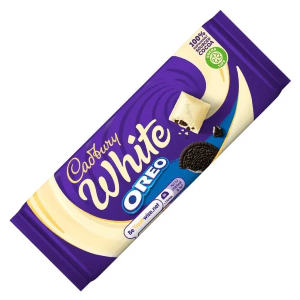 British Cadbury White Oreo 120g BB 5/7/26