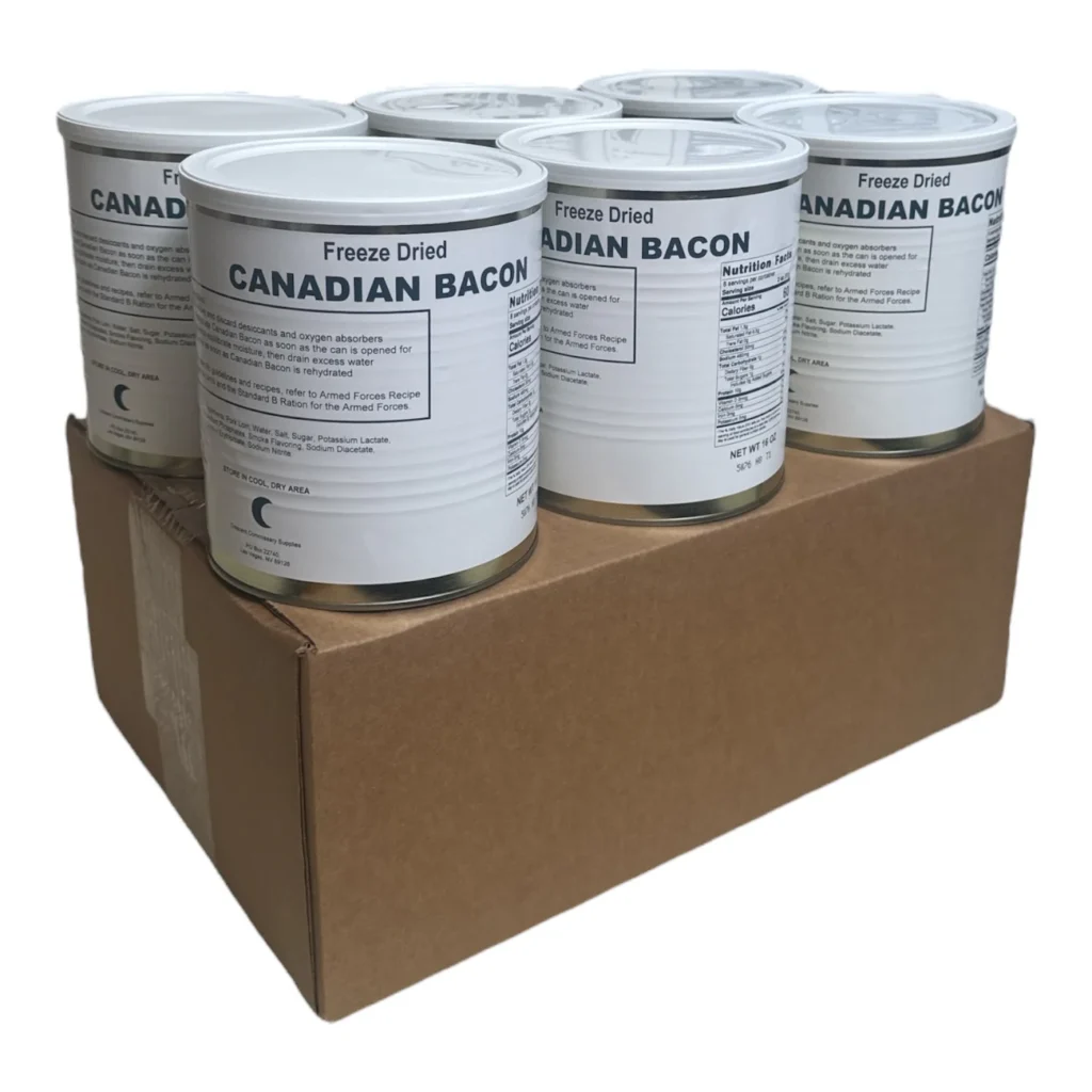 Freeze Dried Canadian Bacon