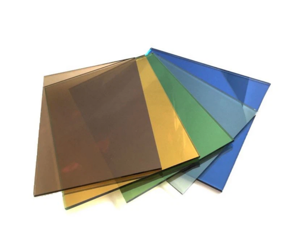 Tinted Reflective Glass
