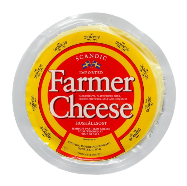 Swedish Farmer Cheese Wheel, 2lb