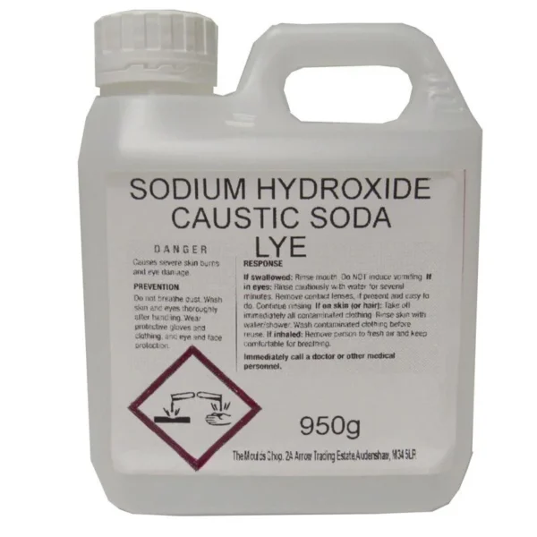 Lye - Caustic Soda Pearl (Sodium Hydroxide) 950g x 2